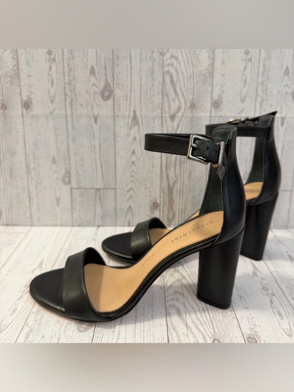 Gianni Bini, Black Block Heel Sandals | Women’s 8